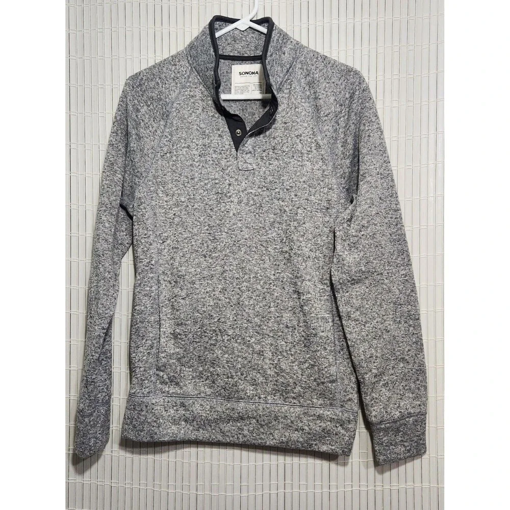 Sonoma Long sleeve Sweater Color Gray Size Small